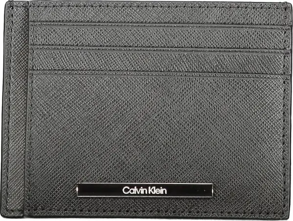 Black Leather Mens Wallet Holder