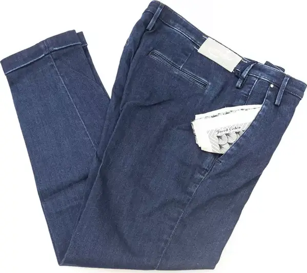 Blue Cotton Women Jeans