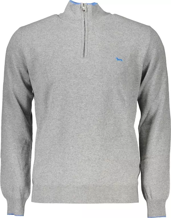 Grey Viscosa Mens Sweater