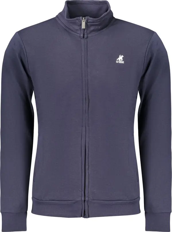 Blue Cotton Men's Sweatshirt