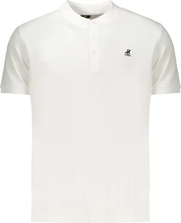 White Cotton Men's Polo Shirt