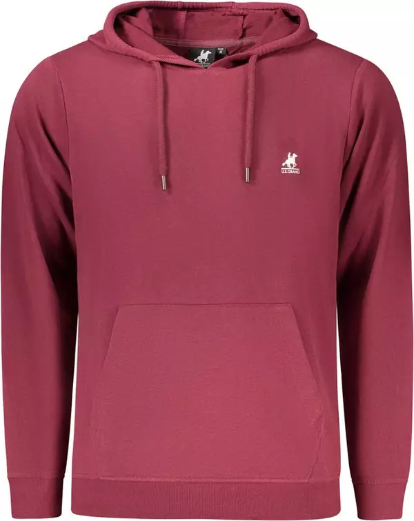 Red Cotton Men's Sweatshirt