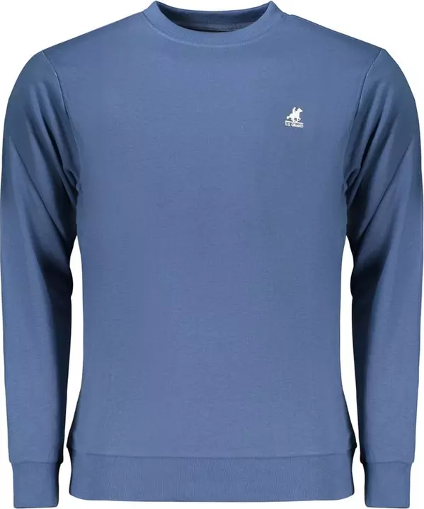 Blue Cotton Men's Sweatshirt
