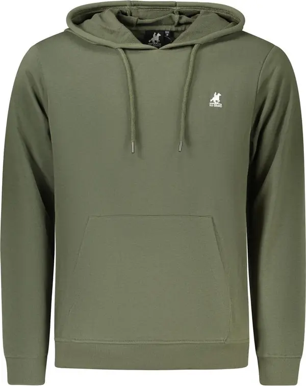 Green Cotton Men's Sweatshirt