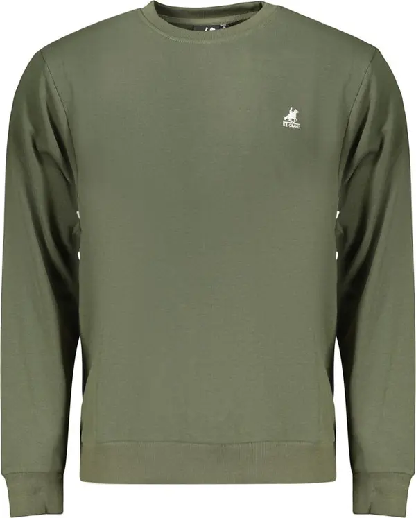 Green Cotton Men's Sweatshirt