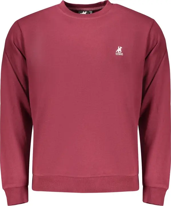 Red Cotton Men's Sweatshirt