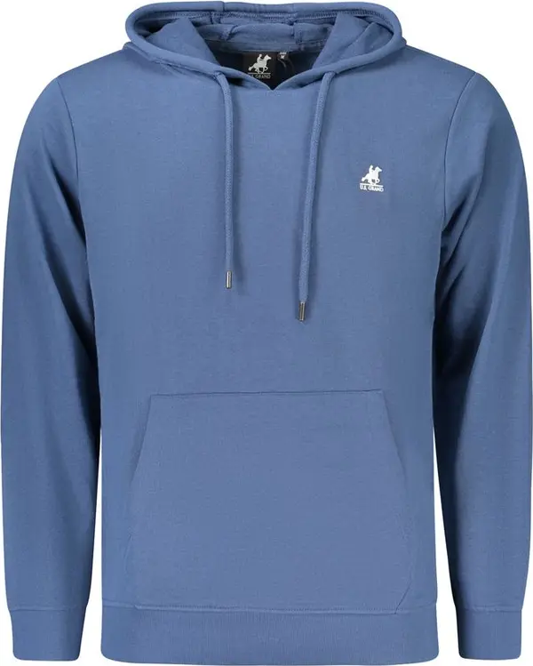 Blue Cotton Men's Sweatshirt