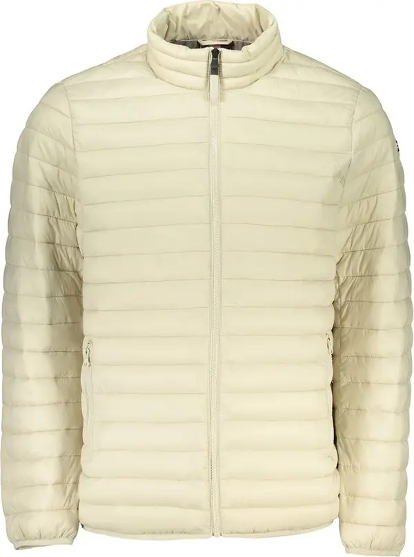 Beige Polyamide Men's Jacket