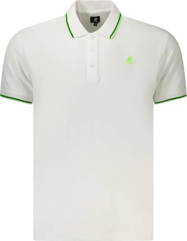 White Cotton Men's Polo Shirt