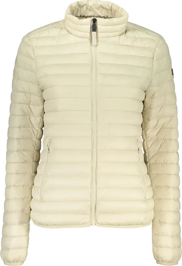 Beige Polyamide Women's Jacket