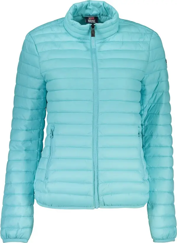 Azzurro Polyamide Women's Jacket