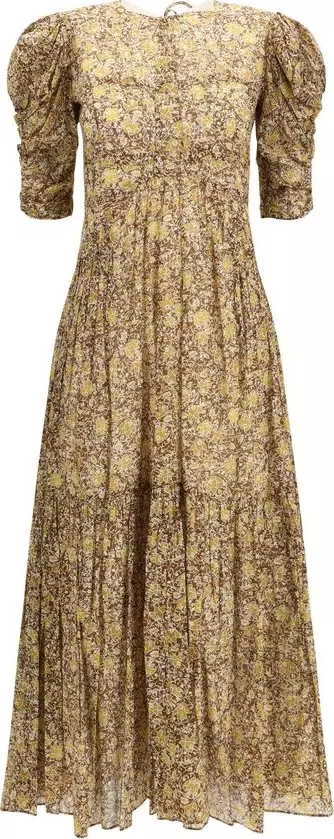 Bicolor Cotton Casual Dress