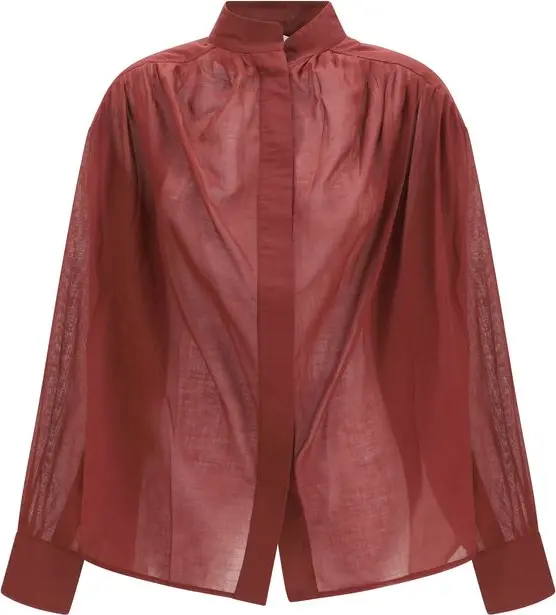 Bordeaux Cotton Shirt