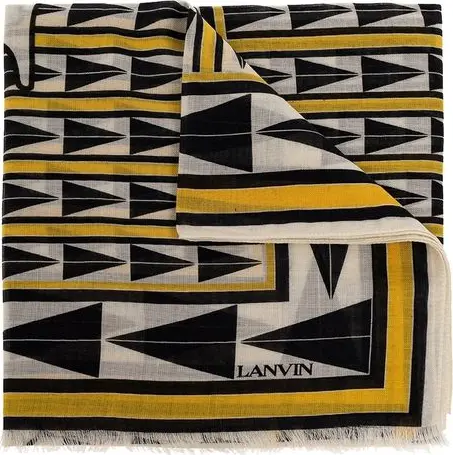 Bicolor Wool Scarf