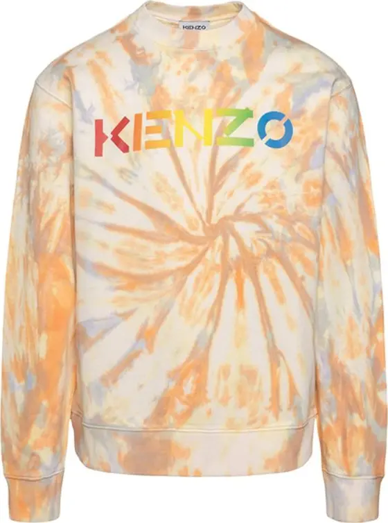 Orange Cotton Sweatshirt