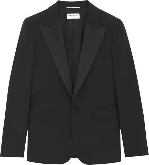 Black Wool Blazer
