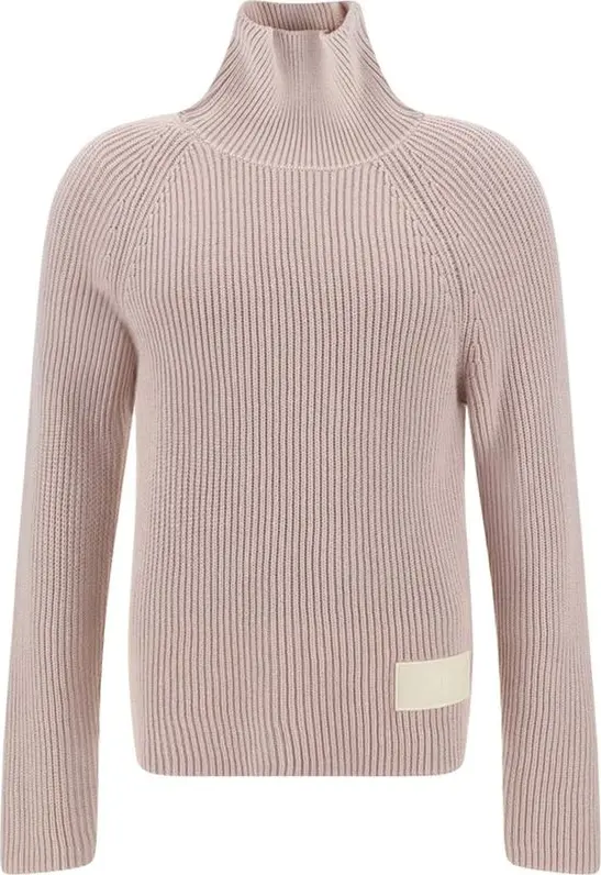 Multicolor Cotton Turtleneck