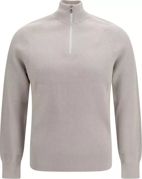 Beige Cotton Sweatshirt