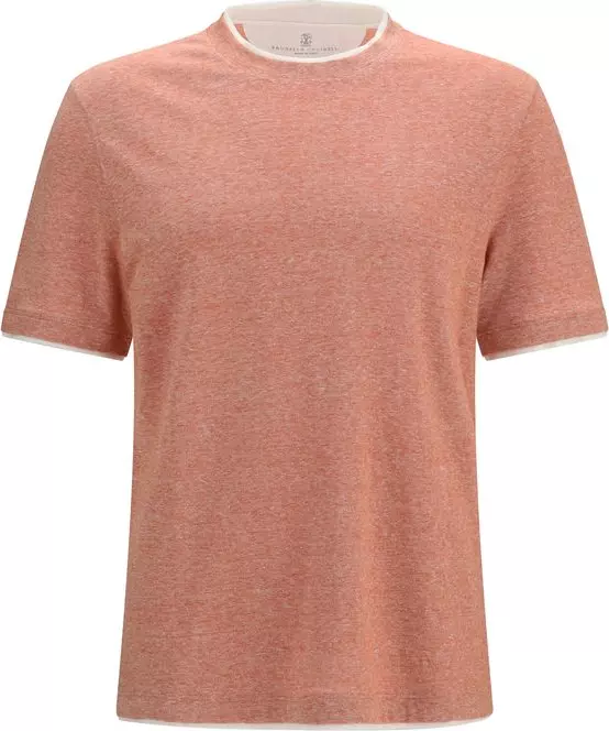 Orange Cotton T-Shirt