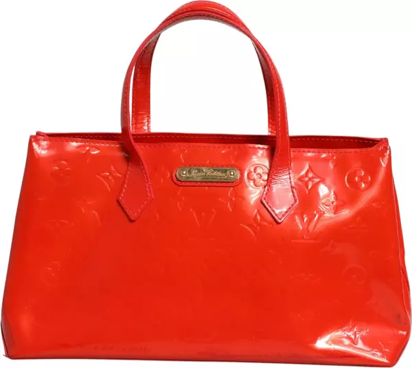 Red Monogram Vernis Wilshire PM