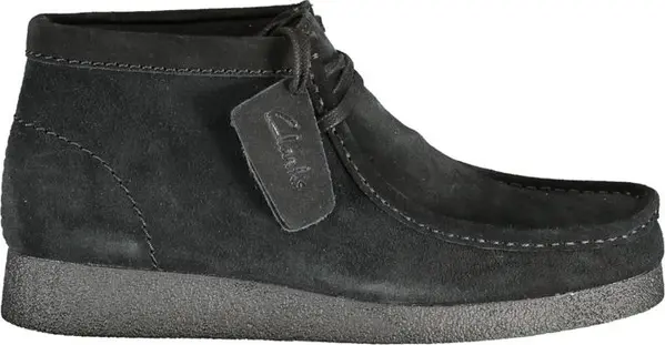 Black Leather Men Sneaker