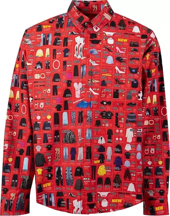 Multicolor Cotton Pattern Shirt