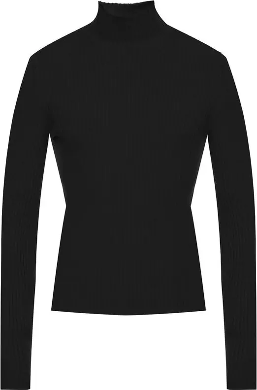 Black Cashmere Turtleneck