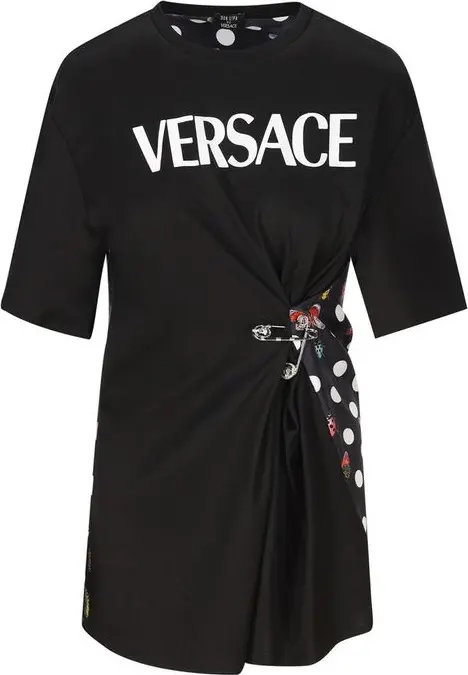 Black Cotton T-Shirt