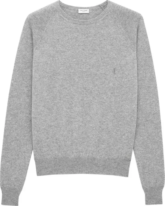Gray Cashmere Sweater