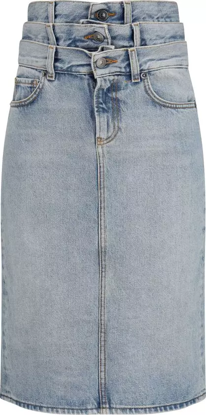 Blue Denim Skirt