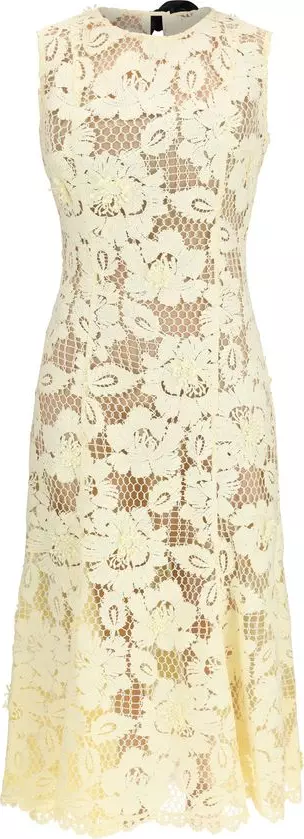 Bicolor Polyester Casual Dress