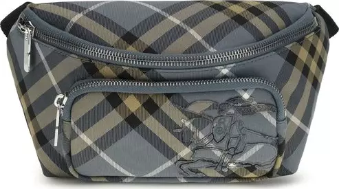 Multicolor Nylon Clutch Bag