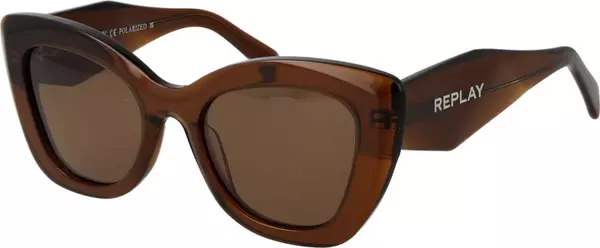 Brown Acetate Sunglasses