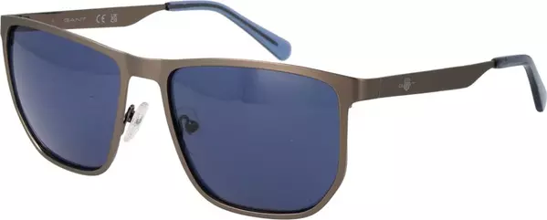 Gray Metal Sunglasses
