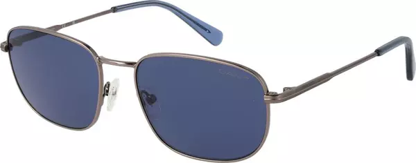 Gray Metal Sunglasses