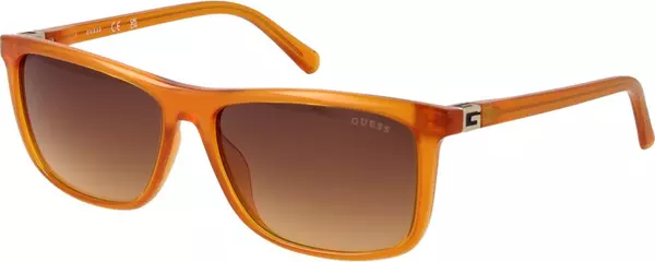 Orange Plastic Sunglasses
