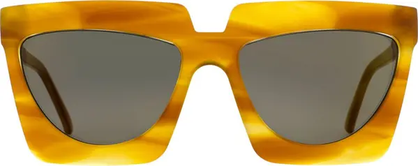Bicolor Acetate Sunglasses