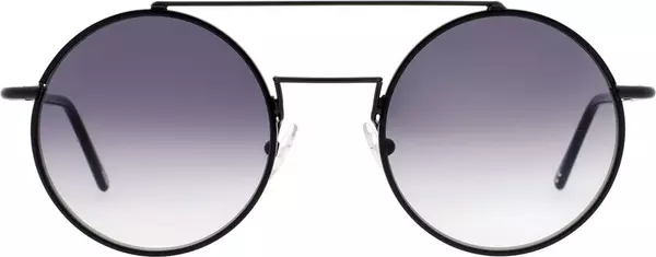 Black Metal Sunglasses