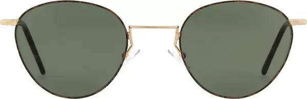 Gold Metal Sunglasses