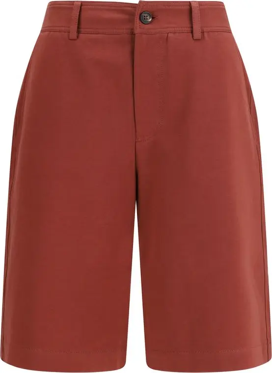 Multicolor Cotton Bermuda Shorts