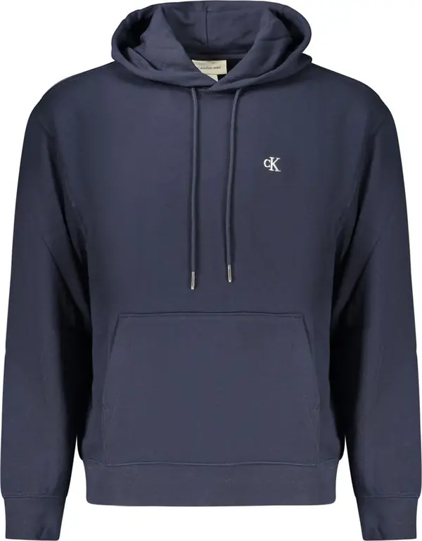 Blue Cotton Men's Sweatshirt