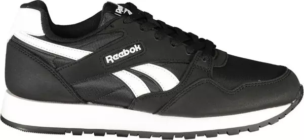 Black Polyester Unisex Sneaker