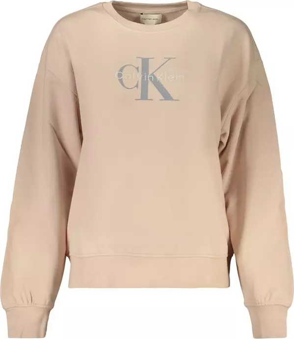 Pink Cotton Women's Sweatshirt
