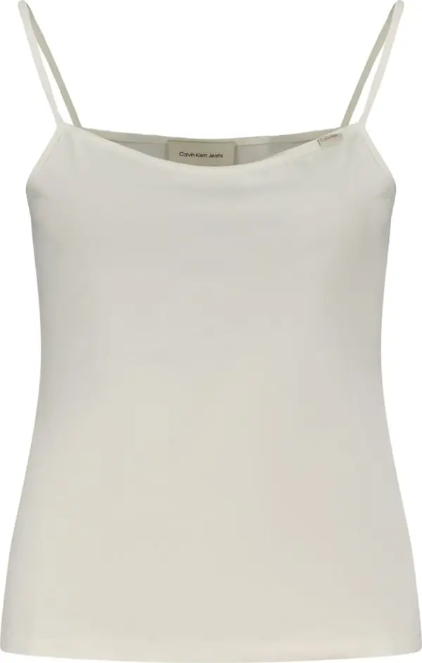 White Cotton Womens Tank