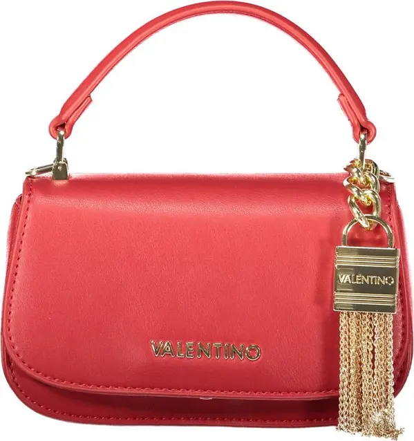 Rosso Polyurethane Women Bag