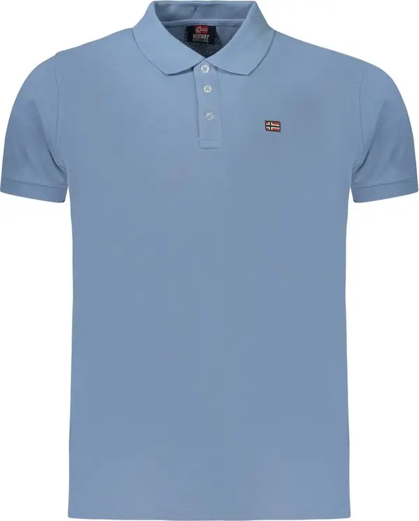 Azzurro Cotton Men's Polo