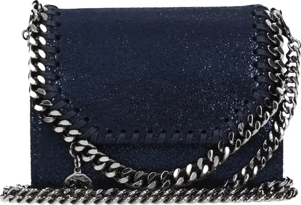 Blue Leather Wallet