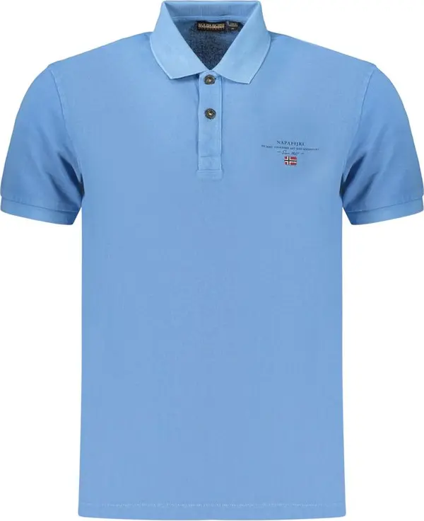 Azzurro Cotton Men's Polo