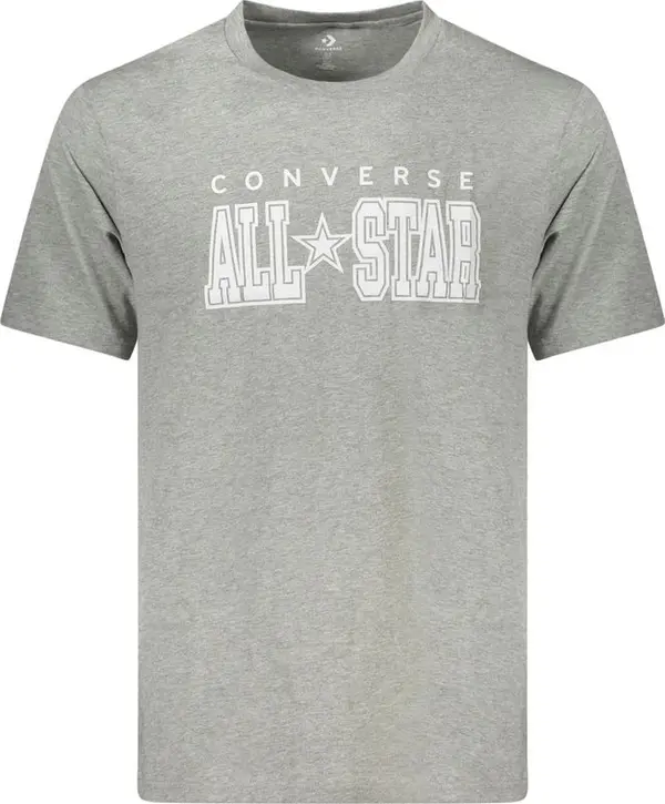 Gray Cotton Men's T-Shirt