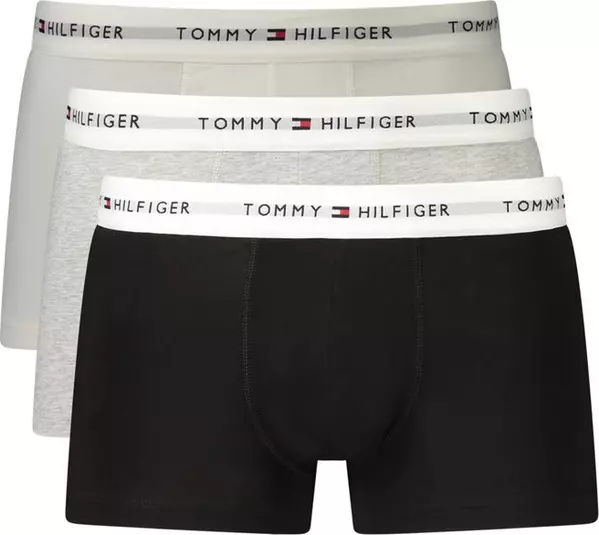 Grey Cotton Men's Boxer